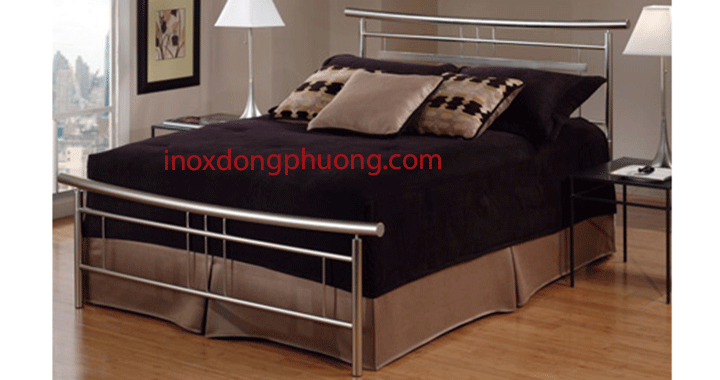 4Những mẫu giường ngủ inox đẹp - độc đáo - sang trọng cho căn phòng