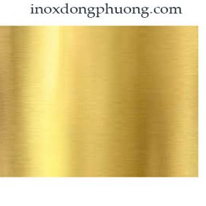 Tấm inox 201 vàng xước dày 0.6mm