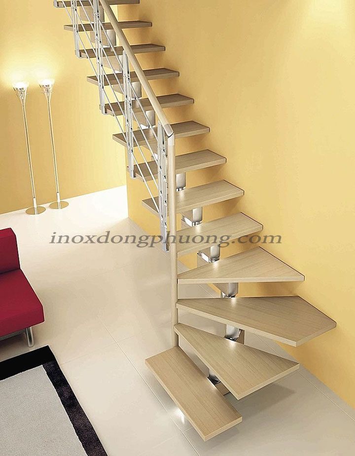 Đơn giản với những thiết kế lan can cầu thang làm bằng inox-03